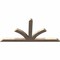 Ekena Millwork Richland Smooth Timber Gable Bracket, Douglas Fir, 96"W x 48"H x 3 1/2"D x 5 1/2"F, 12/12 Pitch GBW096X48X0406RIC00SDF - alternate 2